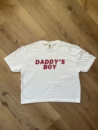 Daddy's Boy Cropped Shirt