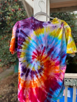 Image of LARGE Lets Go Girls Orca Tie Dye Shirt 1