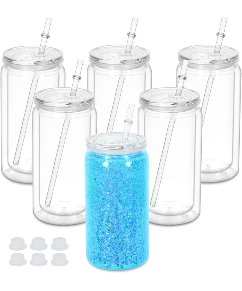 Image of 16 oz Acrylic Snow Globe