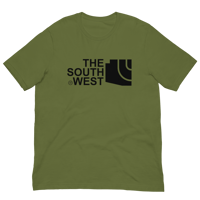 Image 2 of LOWER AZ The Southwest Black logo Unisex t-shirt