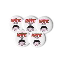 Image 2 of Peter Bagge's I LIKE HATE Button Set
