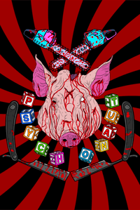 PIG LOGO 4x6 MINI PRINT