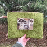 Image 1 of foresty friends pouch