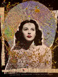 Image 1 of “Hedy Lamarr” Laminated Collage