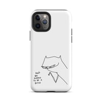 Image 4 of dont be scared Tough Case for iPhone® 