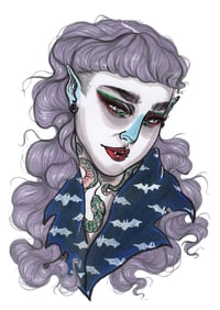 Light purple vampire vamp original 