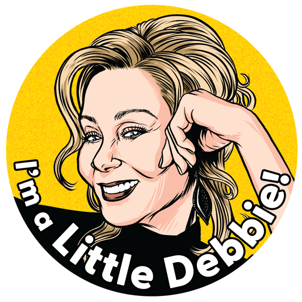 Image of Little Debbie sticker PREORDER