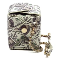 Image 2 of Benjamin Franklin Box Chain Bag