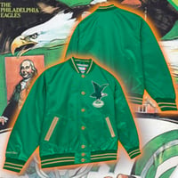 Image 1 of Authentic Philadelphia 🦅 eagles 1938🏉 Jacket 🧥 