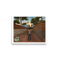 Here we go again (San Andreas) - Poster Print