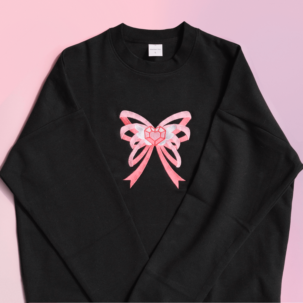 Image of [PREORDER] SAILOR MOON HEART RIBBON SWEATSHIRT