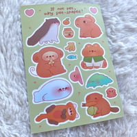 Image 2 of If Not Pet, Why Pet-Shaped? Sticker sheet