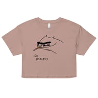 Image 5 of so healthy Women’s crop top 