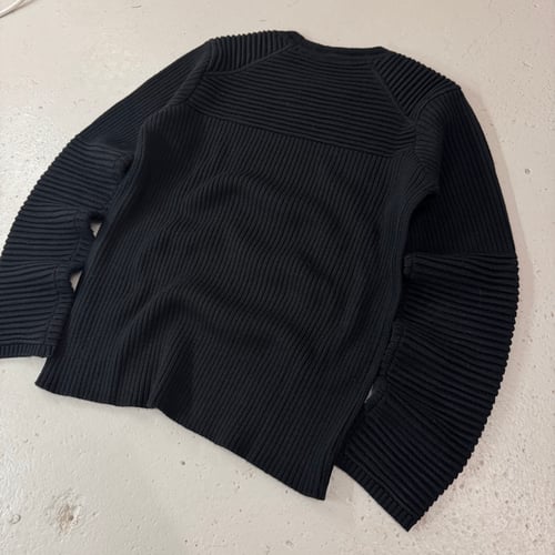 Image of 2000s Armani Jeans Ribbed Sweatshirt, Size medium