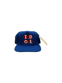 Image 1 of Dots Snapback (Royal/Red) 