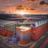 Image 1 of Ibrox sunset 