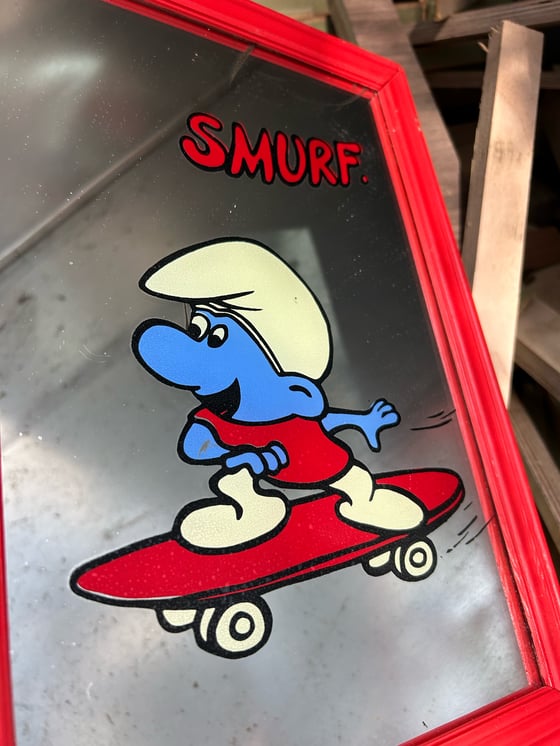 Image of Smurf mirror 