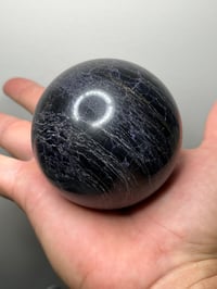 Image 3 of Charoite & Aegirine 7cm Sphere I Siberia Russia #2760