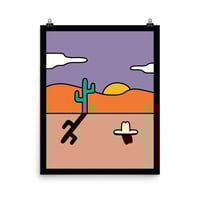 Image 2 of Desert Sunset Print