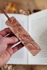 Image 2 of Long Tailed Tit in the Oak Tree Book Mark 