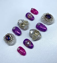Image 1 of Purple Majesty Adorned Size Medium 