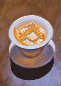 Ice Cube Drink