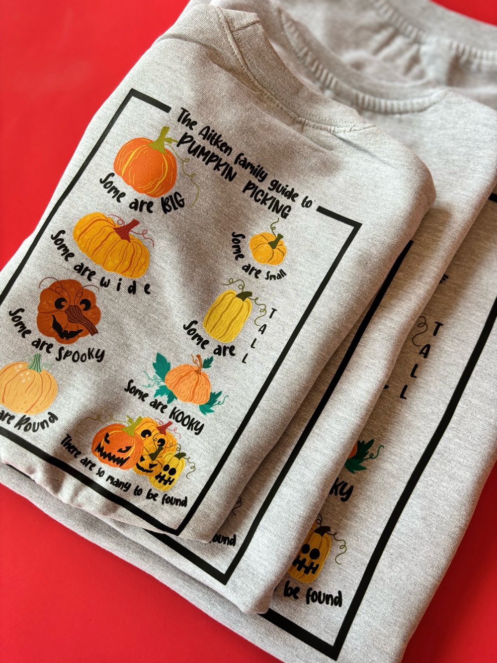 Image of Family pumpkin patch adult sizes 