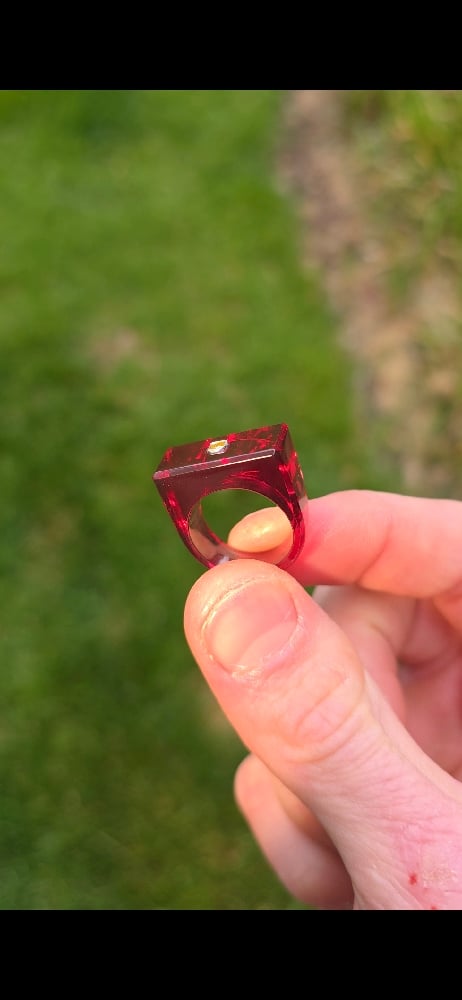 Image of Ruby signet 