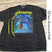 2X Goosebumps lace destroyed
