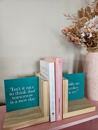 Image 6 of Bookends - Custom Quotes