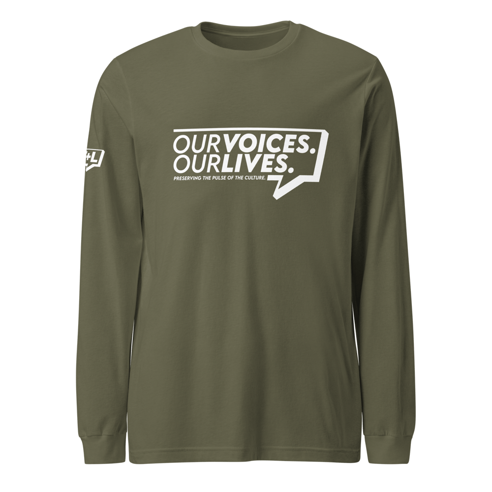 Image of OVOL Logo Unisex Long Sleeve Tee