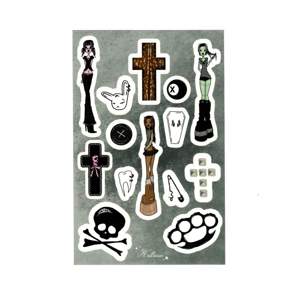 Undead Sticker Sheet