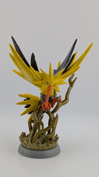 Image 5 of Zapdos' Spark Handpainted Fan Art Figurine