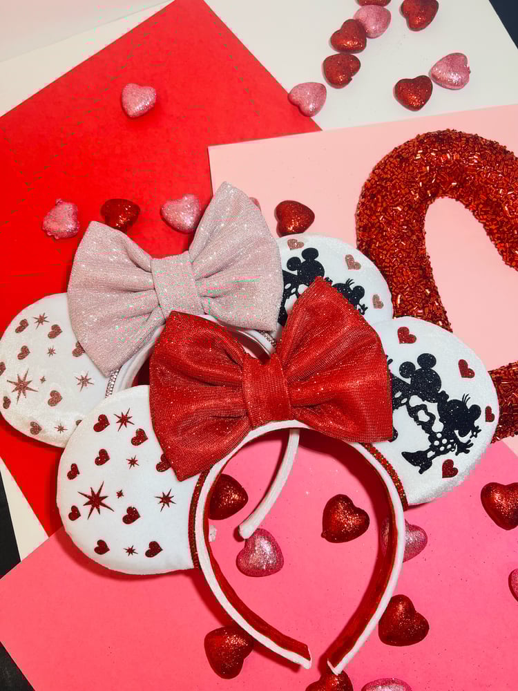 Image of Mickey & Minnie in Love Ears