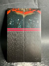 Image 2 of Mammoth Tusk & Crosscut Carbon Fiber Segmented Knife Scales