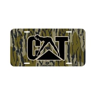 Image 1 of CAT Camo license plate