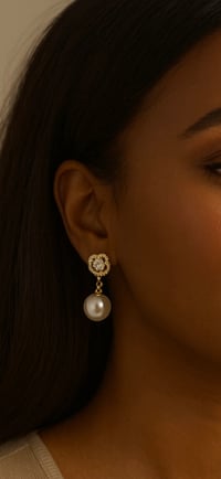 Bella Pearl Drop Earrings