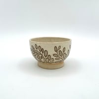 Image 4 of mini bowl, brown vines