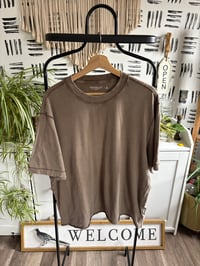 Image 1 of Abercrombie & Fitch exposed stitch tee