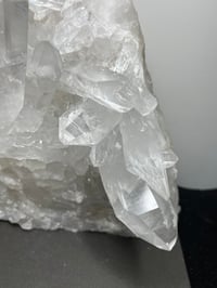 Image 12 of Large Double Sided Clear Quartz Points Cluster Statement Piece | Brazil #2053