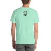 Image 25 of Artbot Alien Bent Back Light-Colored Unisex t-shirt