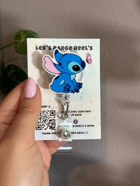 Stitch with butterfly 