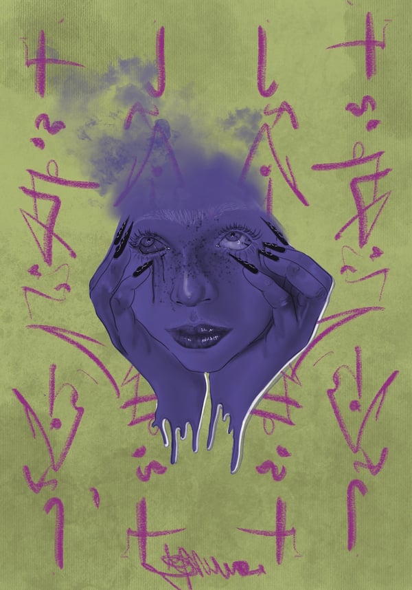 Image of Purple Face