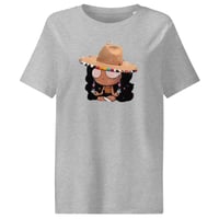 Image 7 of Logo Women’s organic ribbed neck t-shirt