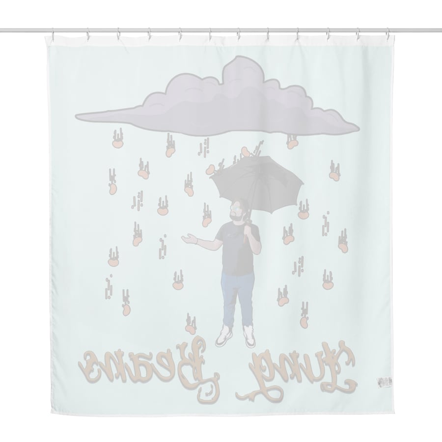 Image of Beans Shower curtain
