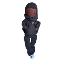 Image 1 of Mason Handmade Linen Doll  (PREORDER - THIS ITEM WILL SHIP ON OR BEFORE DECEMBER 1ST, 2025)