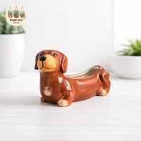 Dachshund Planter Pot