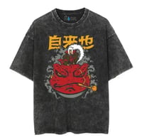 Image 1 of Jiraiya Toad Naruto oversized washed vintage tshirt 