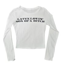 Image 1 of Latex Lovin Long Sleeve 