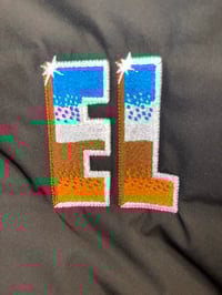 Image 2 of EL embroidered down puffer jacket 